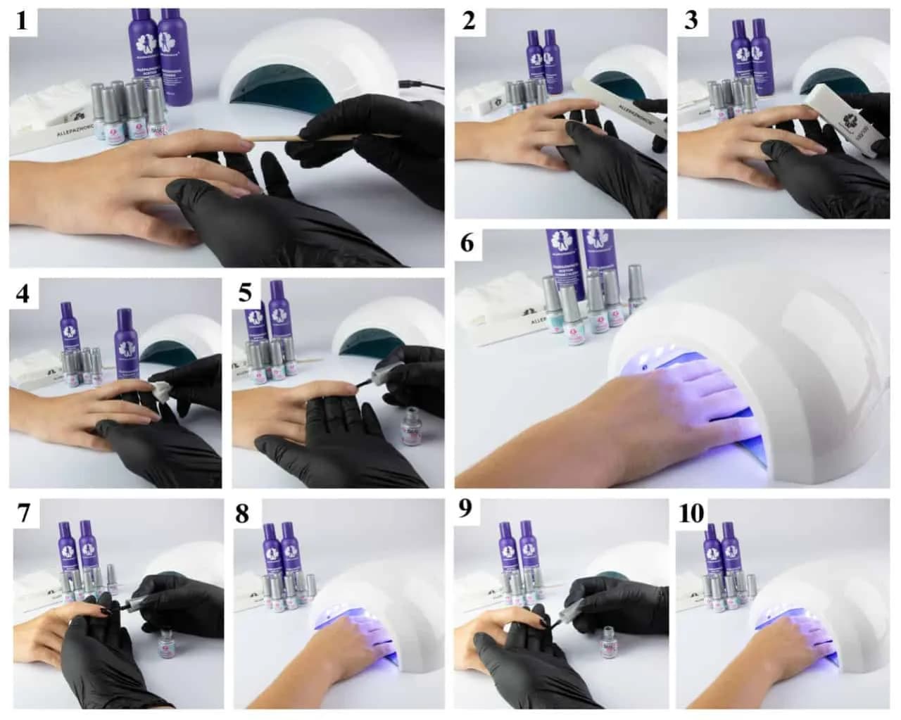 Co jest potrzebne do zrobienia manicure hybrydowego krok po kroku